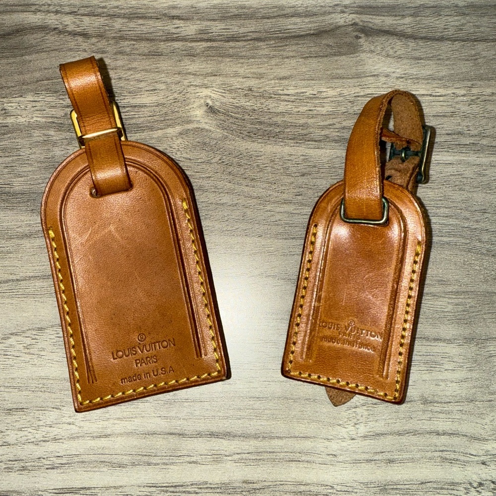 Louis Vuitton Luggage Tags - Set of 2